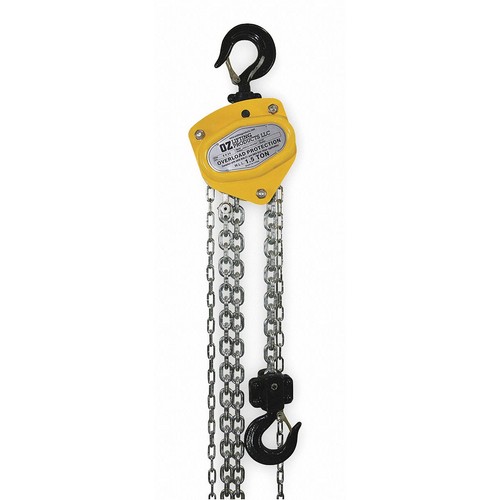 Manual Chain Hoist 3000 lb Lift 10 ft. | QTEC